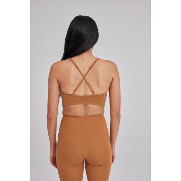 NWT Girlfriend Collective Topanga Bra Twig - Picture 2 of 3